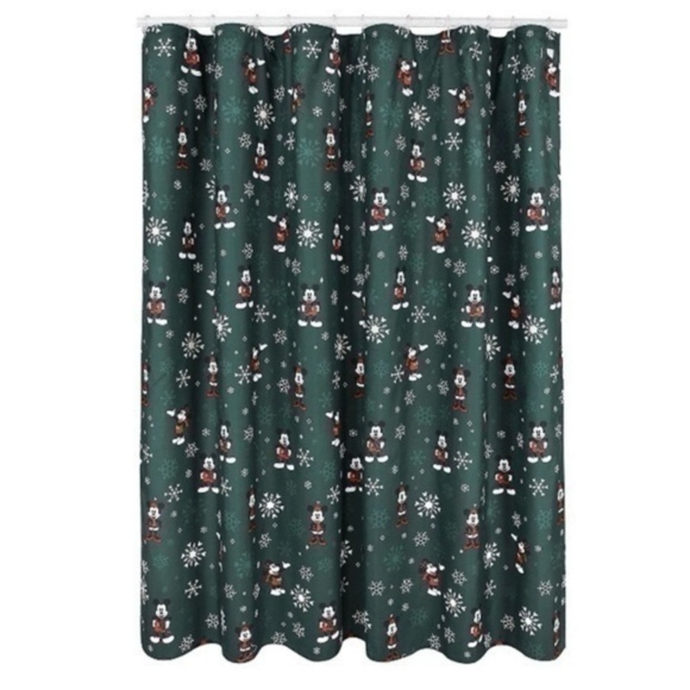 NWT. ST. NICHOLAS SQUARE Mickey & Minnie Shower Curtain